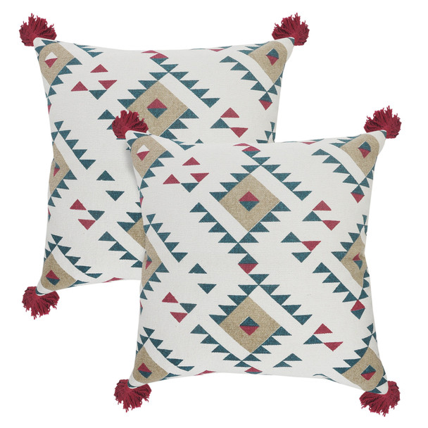 LR Home Zion 07573 Multi Pillow