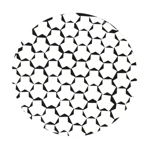 LR Home Martini 46266 Black White Drink Table