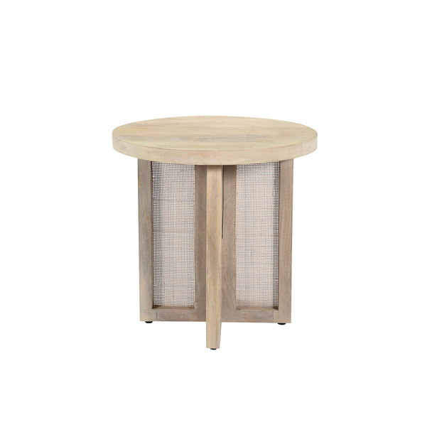 LR Home Wyeth 03162 Whitewashed Side Table