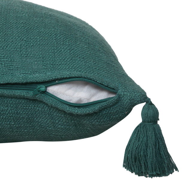 LR Home Insignia 07861 Emerald Green Pillow