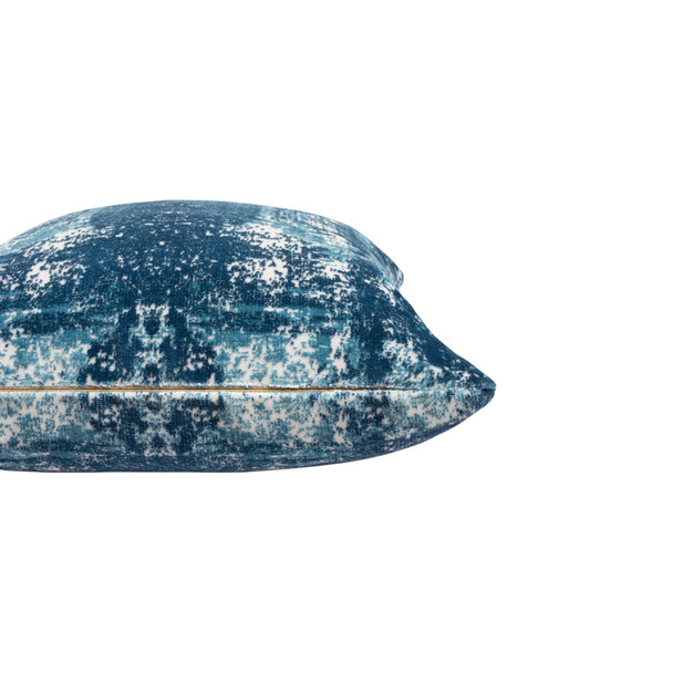 LR Home Milano 08410 Blue Ivory Pillow