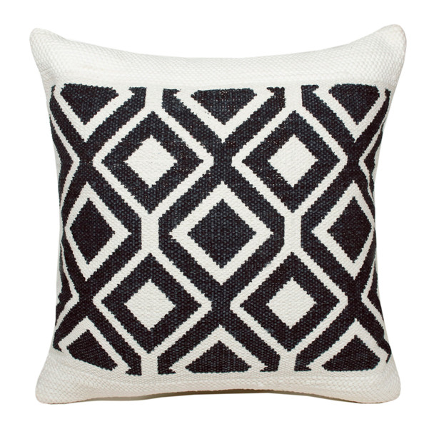 LR Home Mindy 07750 Deep Navy White Pillow