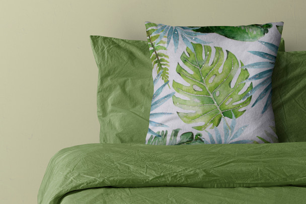 LR Home Panama 08053 Green Blue Pillow
