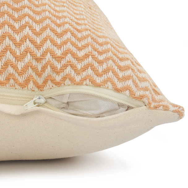 LR Home Phoenix 07671 Linen Peach Pillow