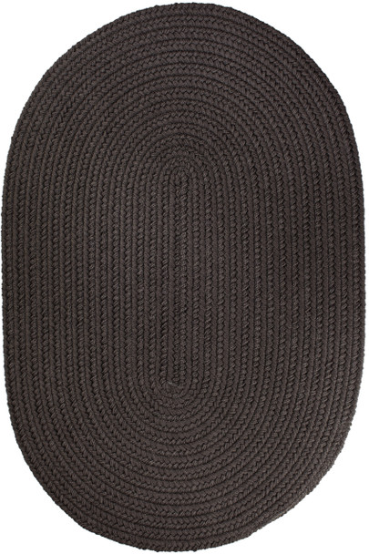 Rhody Solid Poly S027 Brown Velvet Area Rug