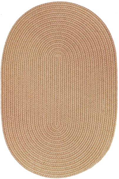Rhody Solid Wool S101 Wheat Area Rug