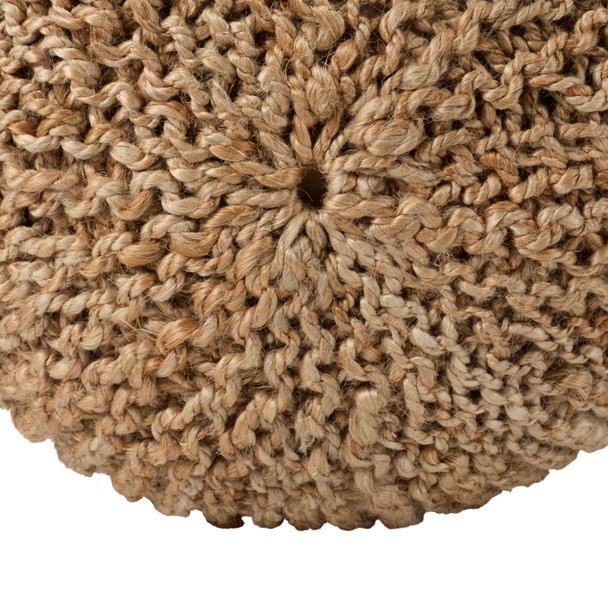 Jaipur Canova CNV01 Tan Beige Pouf