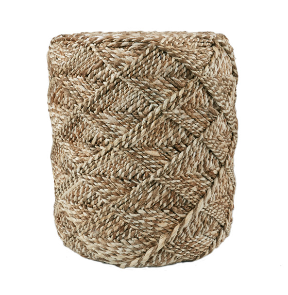 Jaipur Scandinavia Pouf SCP20 Tan Beige Pouf