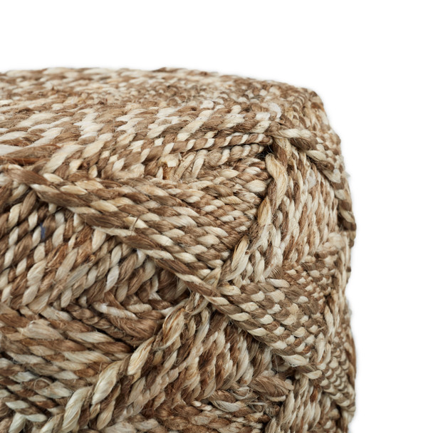 Jaipur Scandinavia Pouf SCP20 Tan Beige Pouf