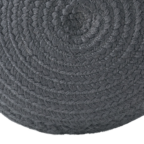 Jaipur Saba Solar SAS02 Gray Pouf