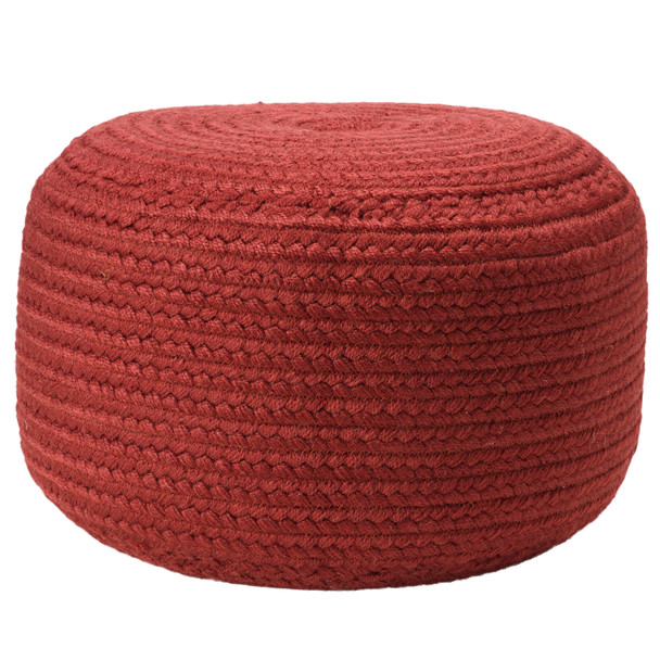 Jaipur Saba Solar SAS06 Red Pouf