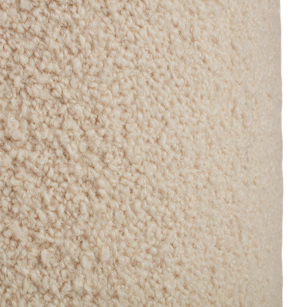 Jaipur Folke FOL03 Ivory White Pouf