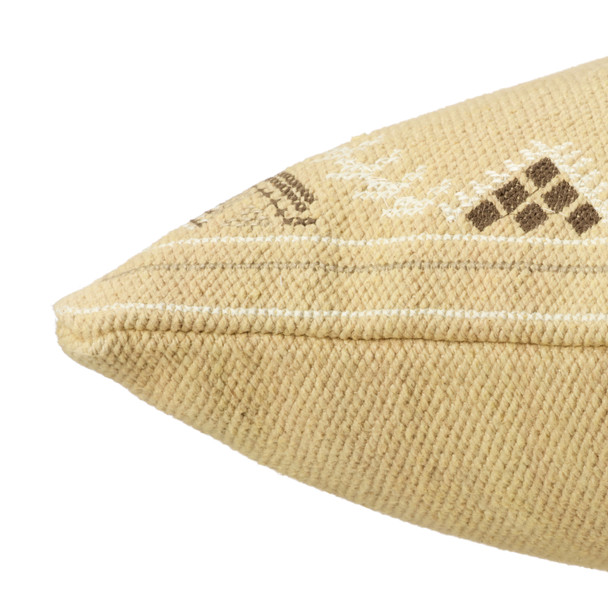 Jaipur Puebla PUB17 Brown Pillow