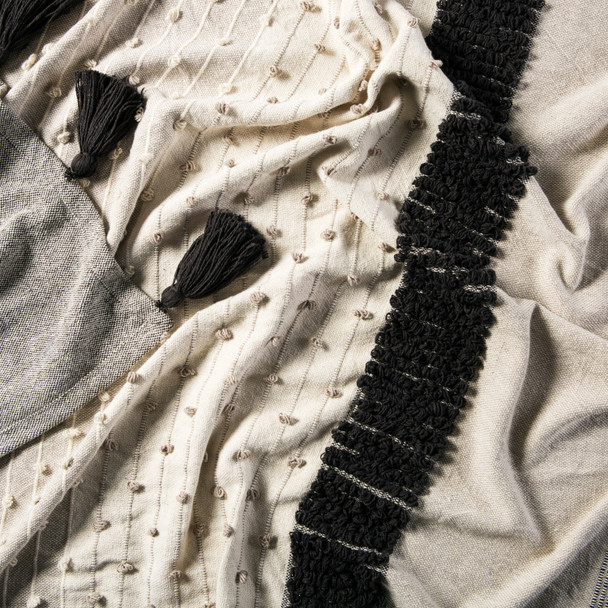 Jaipur Sojourn SOJ01 Gray Throw