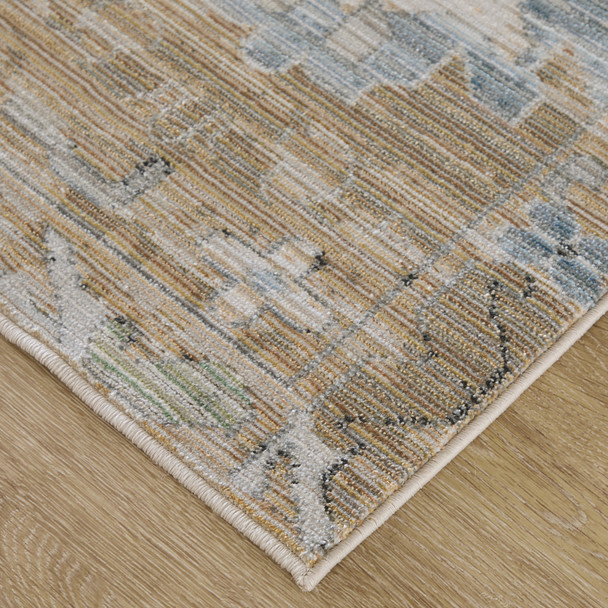 Feizy Augustine 39Txf Beige Blue Rug