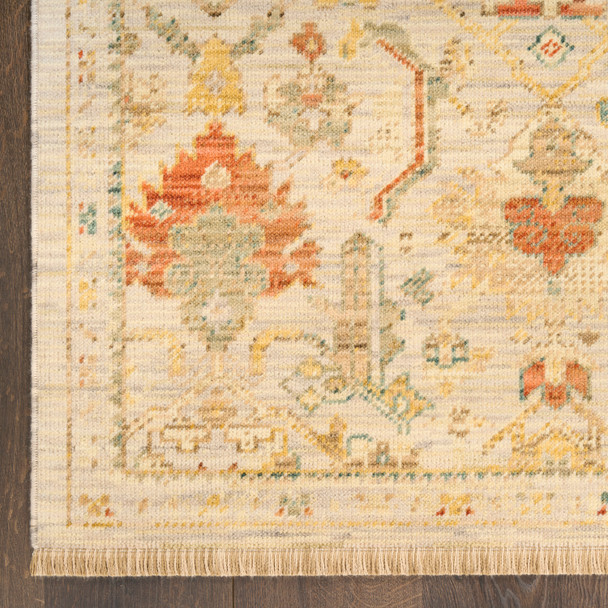 Nourison Antique Bloom ANB02 Taupe Multicolor Rug