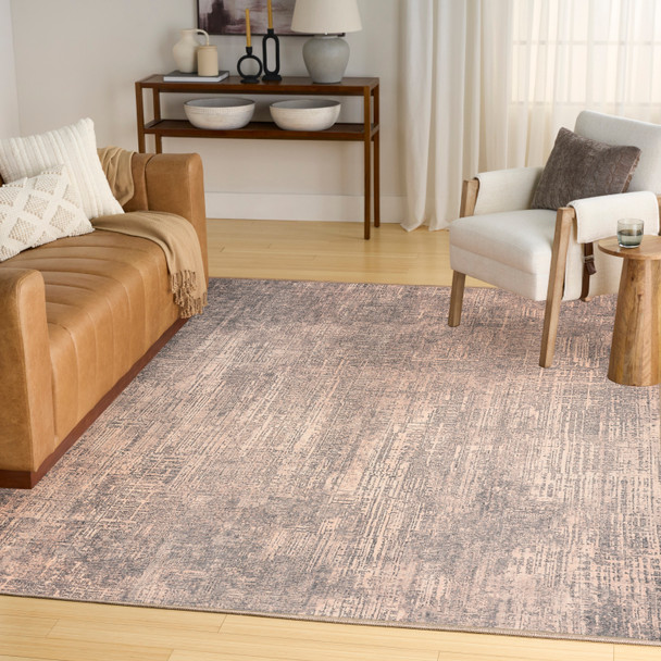 Nourison Botanical Washables BOT05 Taupe Rug