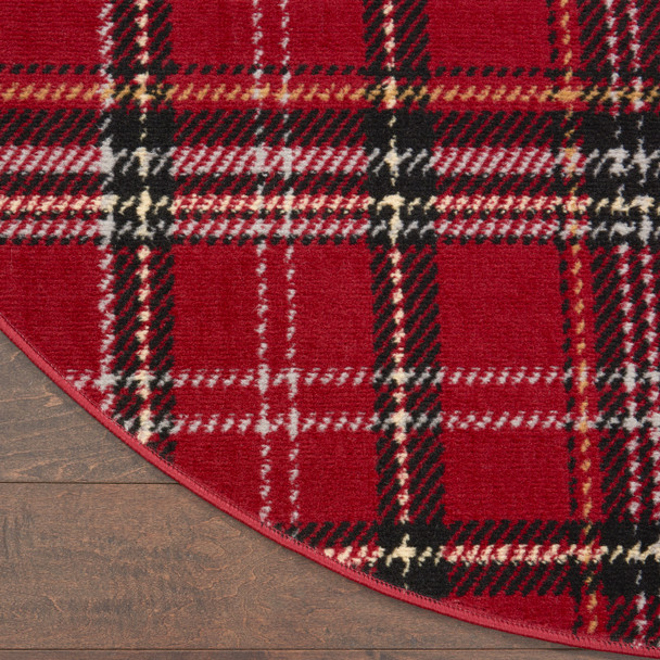 Nourison Grafix GRF03 Red Rug