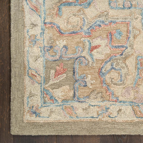 Nourison Maison MSO06 Green Ivory Rug