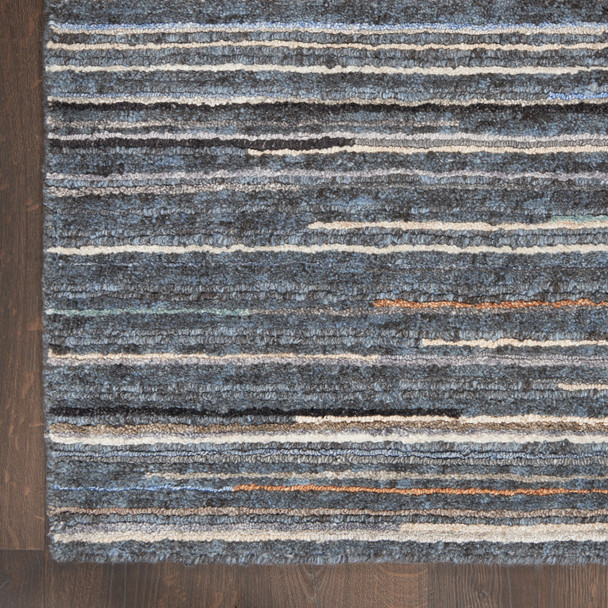 Nourison Plateau PAE01 Blue Rug