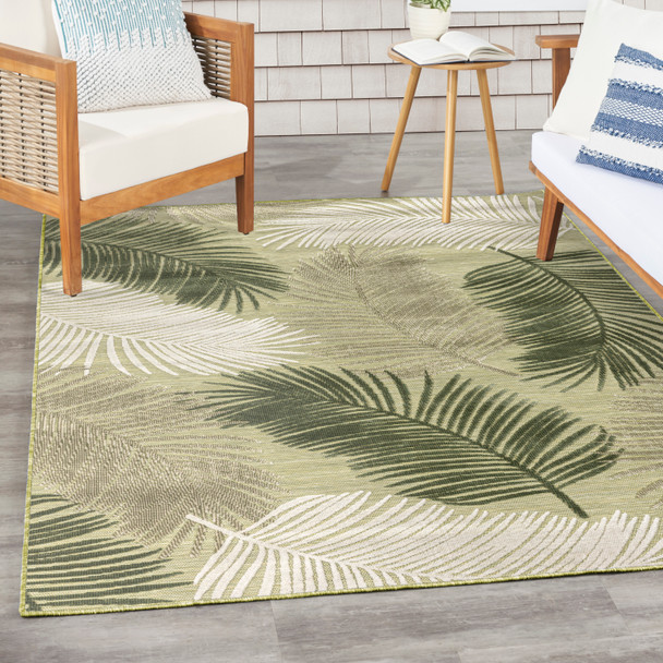 Nourison Suncoast SNC03 Green Rug