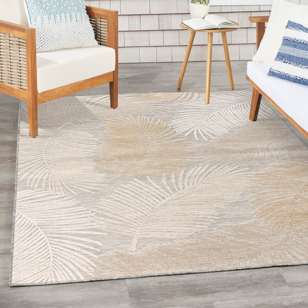Nourison Suncoast SNC03 Grey Rug