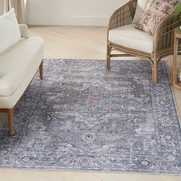 Nourison New Concept Washables SR101 Grey Rug