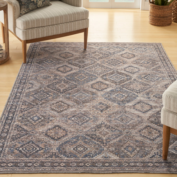 Nourison New Concept Washables SR103 Ivory Latte Rug