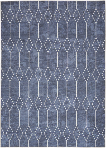 Nourison New Concept Washables SR107 Navy Rug