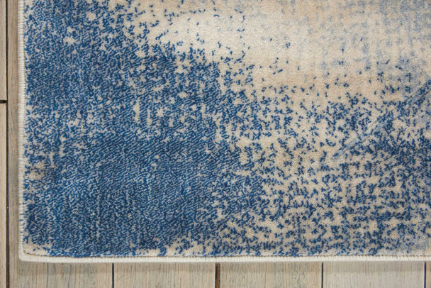 Nourison Somerset ST18 Ivory Blue Rug