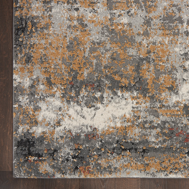 Nourison Tangra TNR03 Grey Multicolor Rug