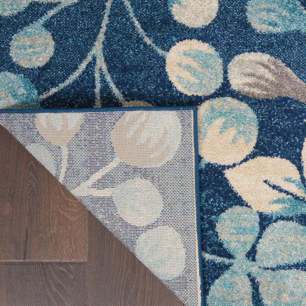 Nourison Tranquil TRA03 Navy Rug
