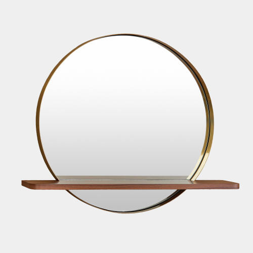 Global Views Swot Mirror with Shelf Mirror