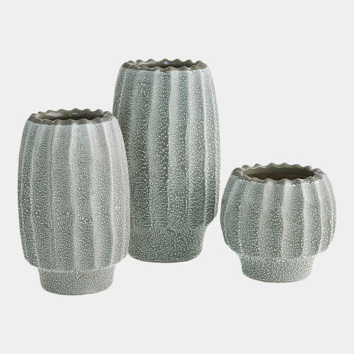 Global Views Echinus Gray Vase