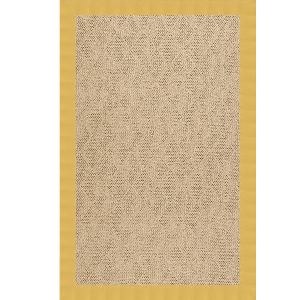 Capel Zoe-Cane Wicker 1990-137 Canvas Canary Rug