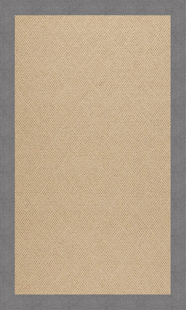 Capel Zoe-Cane Wicker 1990-372 Canvas Slate Rug