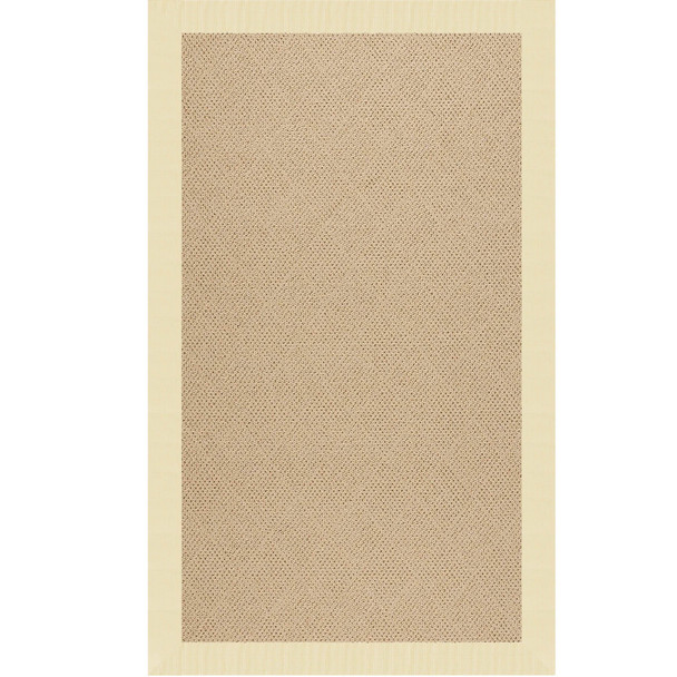 Capel Zoe-Cane Wicker 1990-712 Canvas Sand Rug