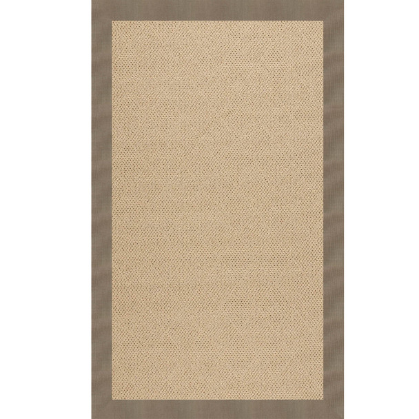 Capel Zoe-Cane Wicker 1990-737 Canvas Taupe Rug