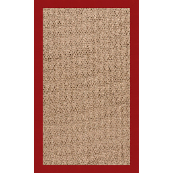 Capel Zoe-Raffia 1992-527 Canvas Jockey Red Rug