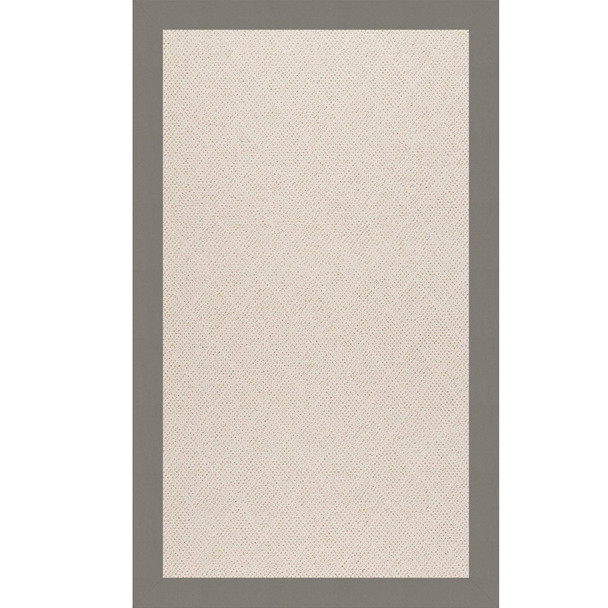 Capel Zoe-White Wicker 1993-355 Canvas Charcoal Rug