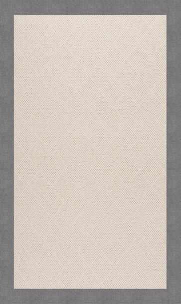 Capel Zoe-White Wicker 1993-372 Canvas Slate Rug
