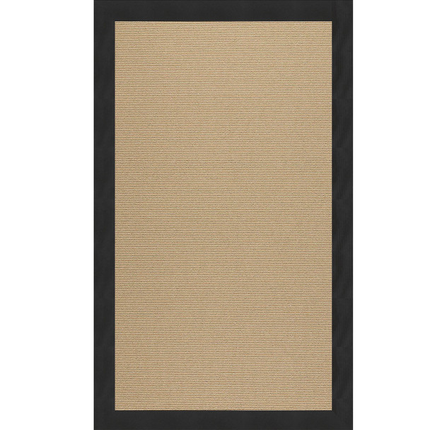Capel Zoe-Sisal 1995-314 Canvas Black Rug