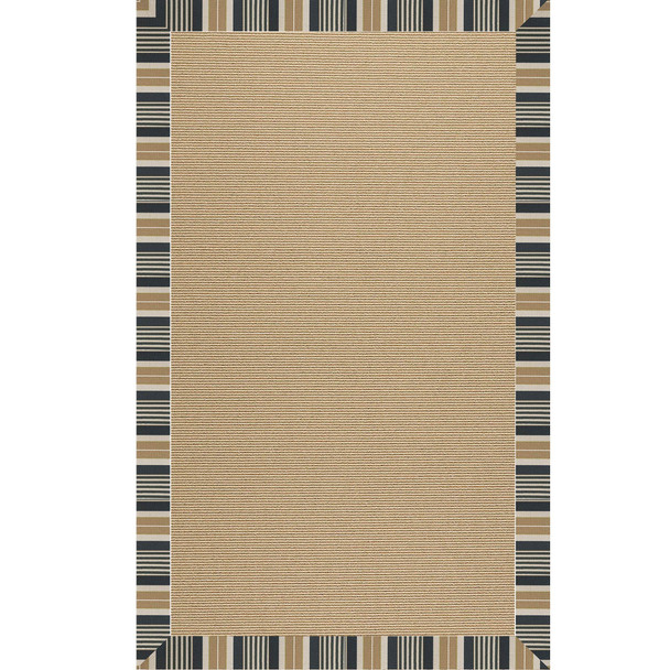 Capel Zoe-Sisal 1995-340 Long Hill Ebony Rug