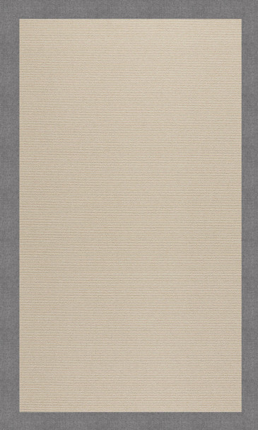 Capel Zoe-Beach Sisal 2009-372 Canvas Slate Rug