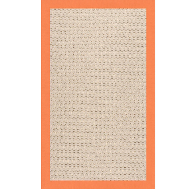 Capel Zoe-Beach Sisal 2009-815 Canvas Tangerine Rug