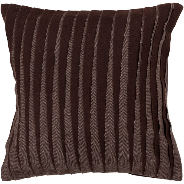Chandra CUS-28004 Brown Pillow