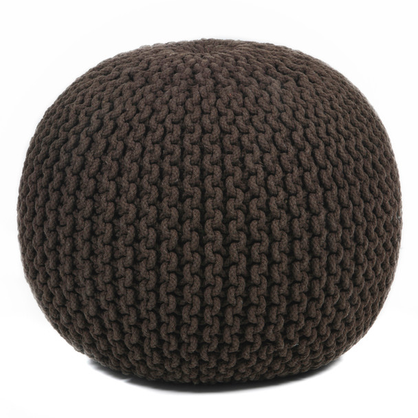 Chandra POU-118 Brown Pouf
