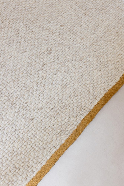 Brink & Campman Craft 049106 Matter Plain Warm White Rug