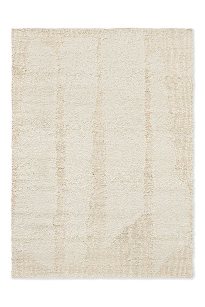 Brink & Campman Craft 149309 Fundament Wool White Rug