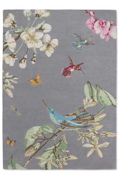 Wedgewood 037804 Hummingbird Grey Rug